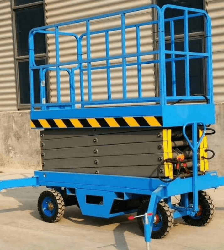 2.Mobile type electric scissor lift 1