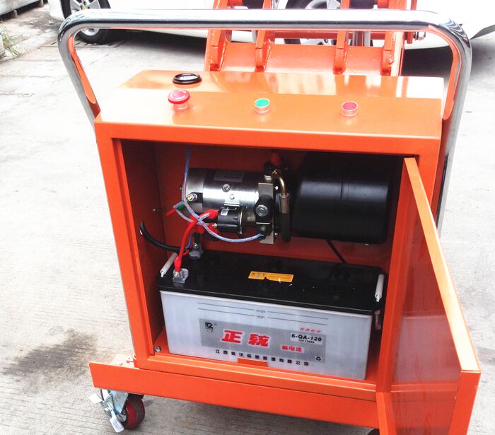 Electric scissor lift table
