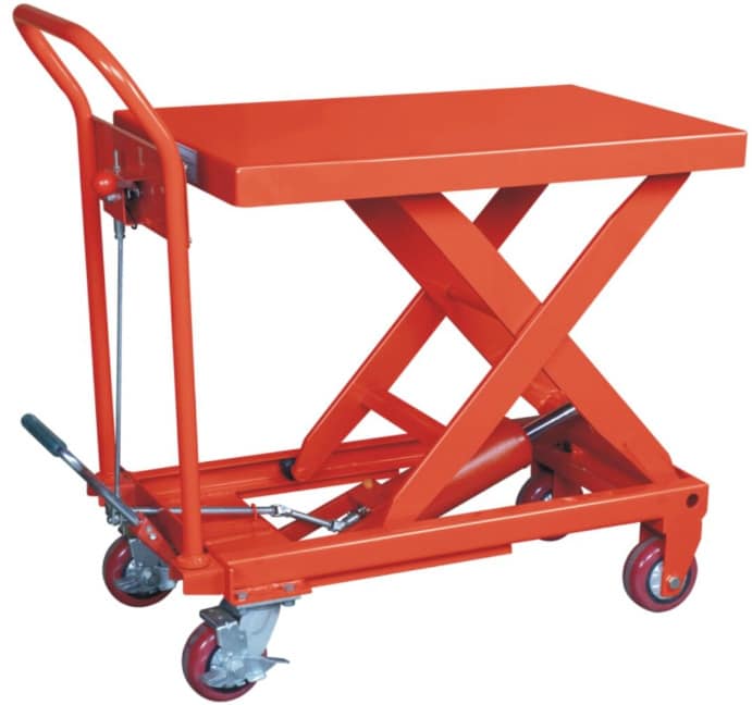 Mobile Scissor lift table 1