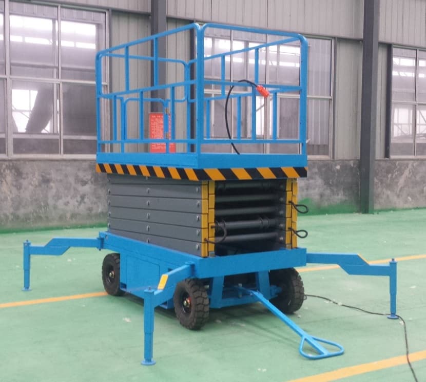Mobile hydraulic scissor lift 1 1