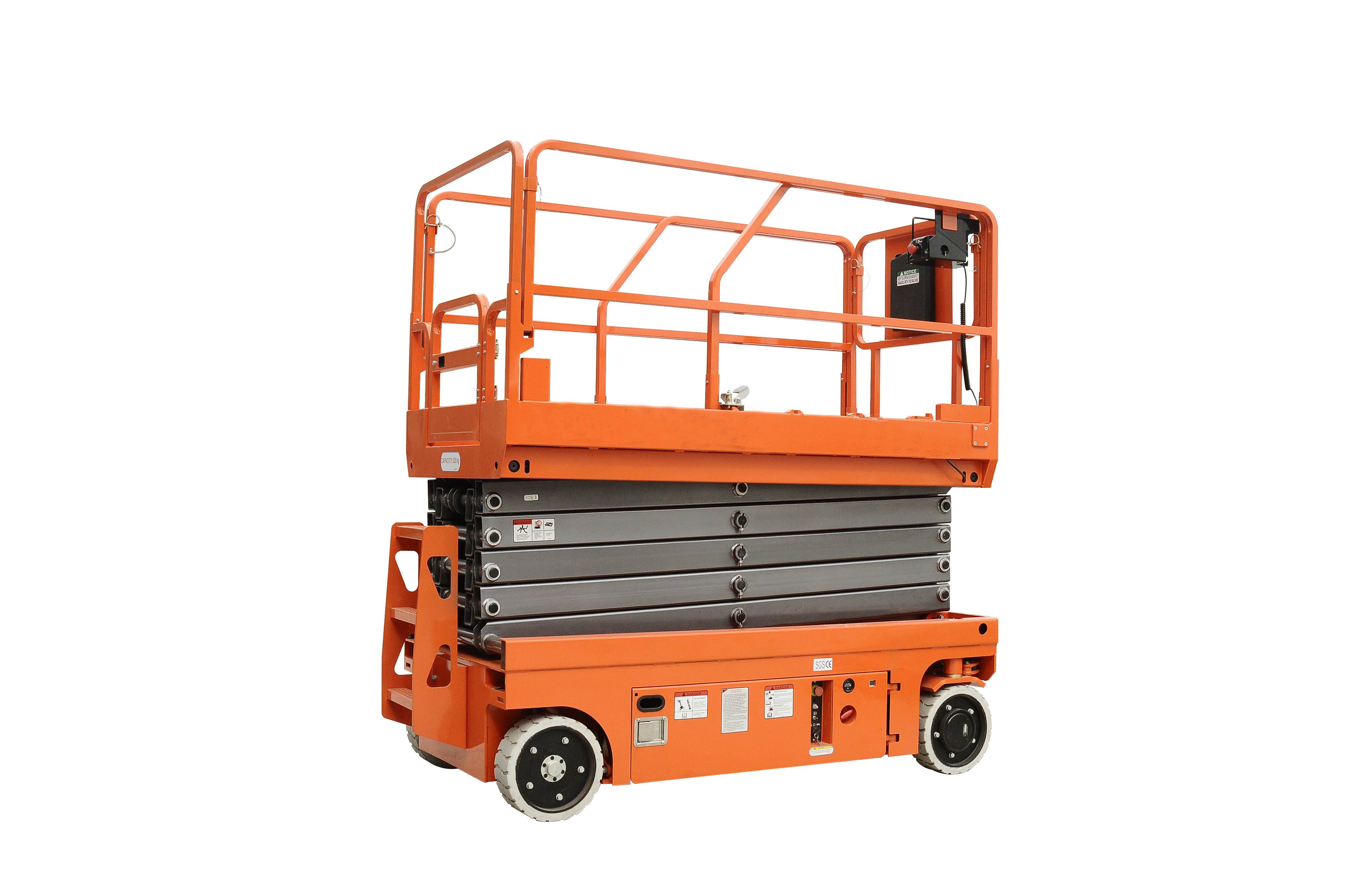 scissor man lift