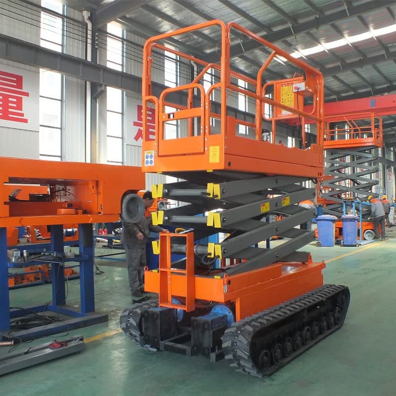 tracked scissor lift off road scissor lift 1