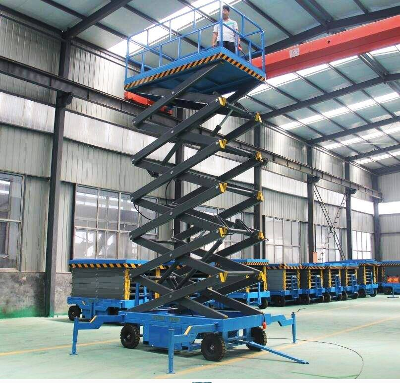 Mobile hydraulic scissor lift for sale
