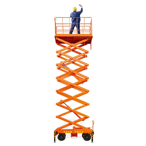 Mobile scissor lift safety