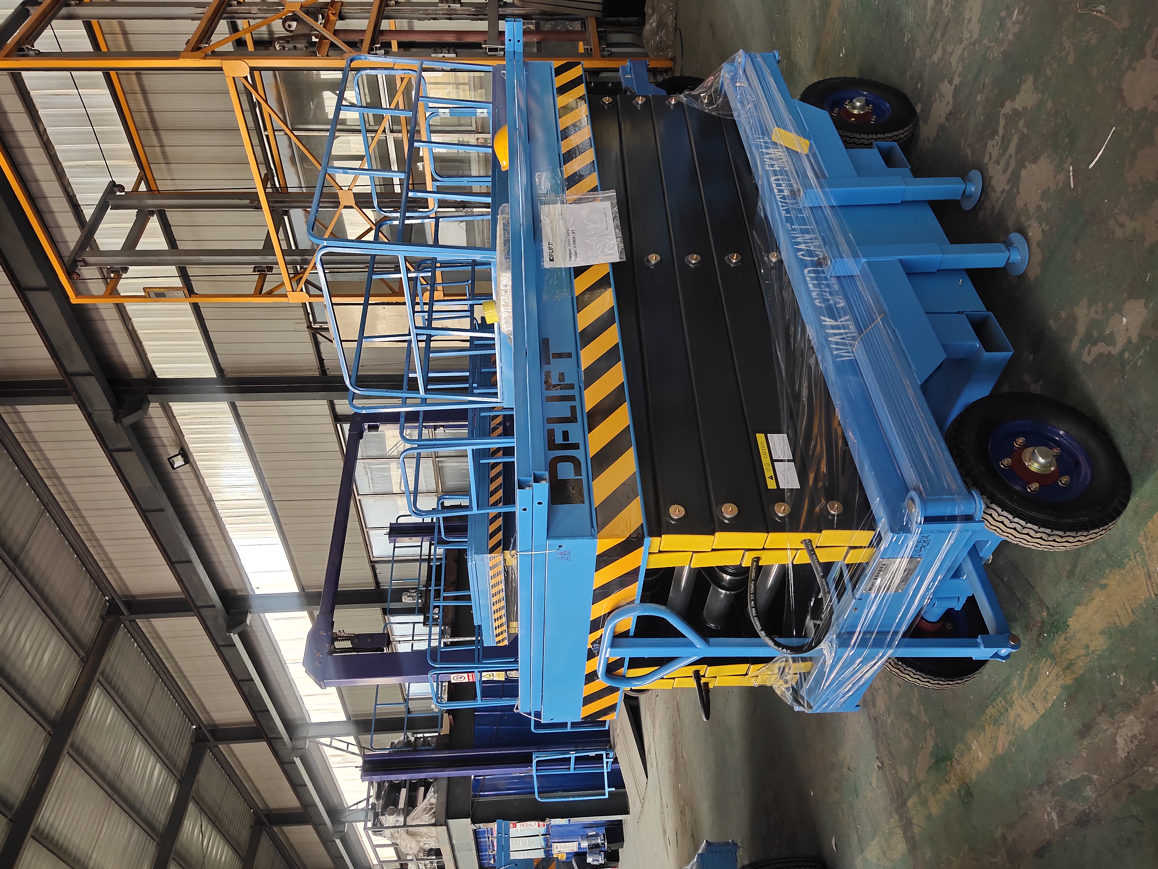 Scissor lift SJY0.5-8 8meters 26feet 25feet ship to Philippines